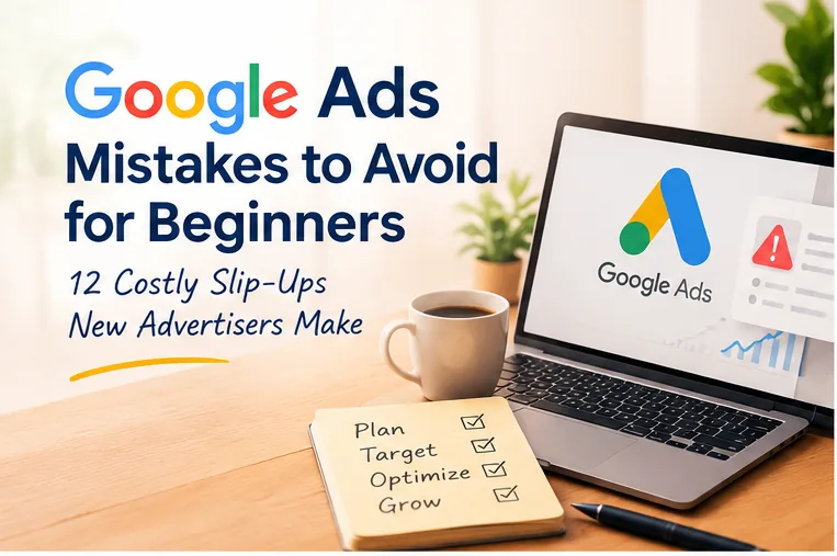 Google Ads Mistakes to Avoid for Beginners
